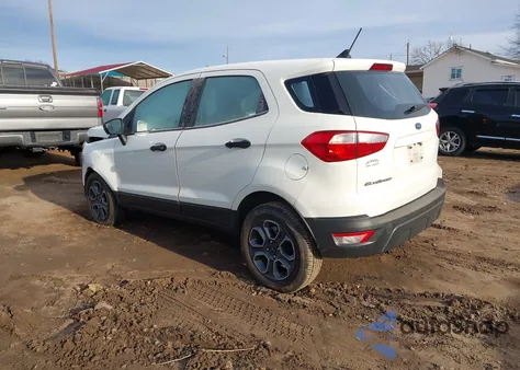 2021 Ford Ecosport S z USA, uszkodzony, nr VIN MAJ3S2FE1MC447999